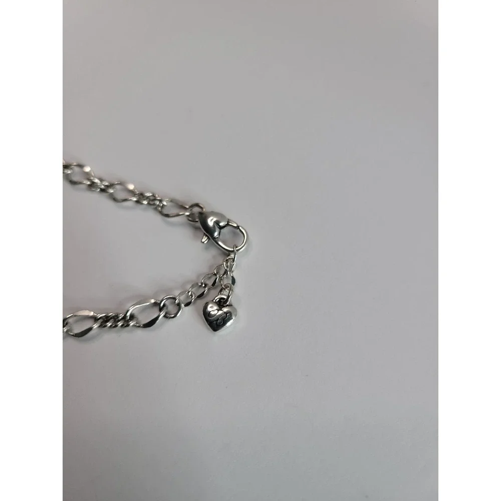 Brighton Love From The Heart Charm Bracelet Silver Tone Jewelry